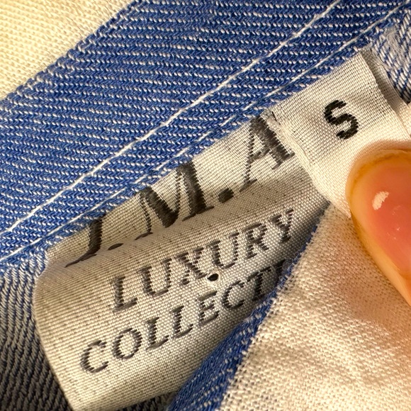 Greek island shirt-dress with white corded belt - Small - Picture 3 of 7